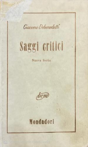 SAGGI CRITICI. NUOVA SERIE